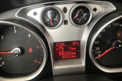 2 km to go - luckilly i found a gas station